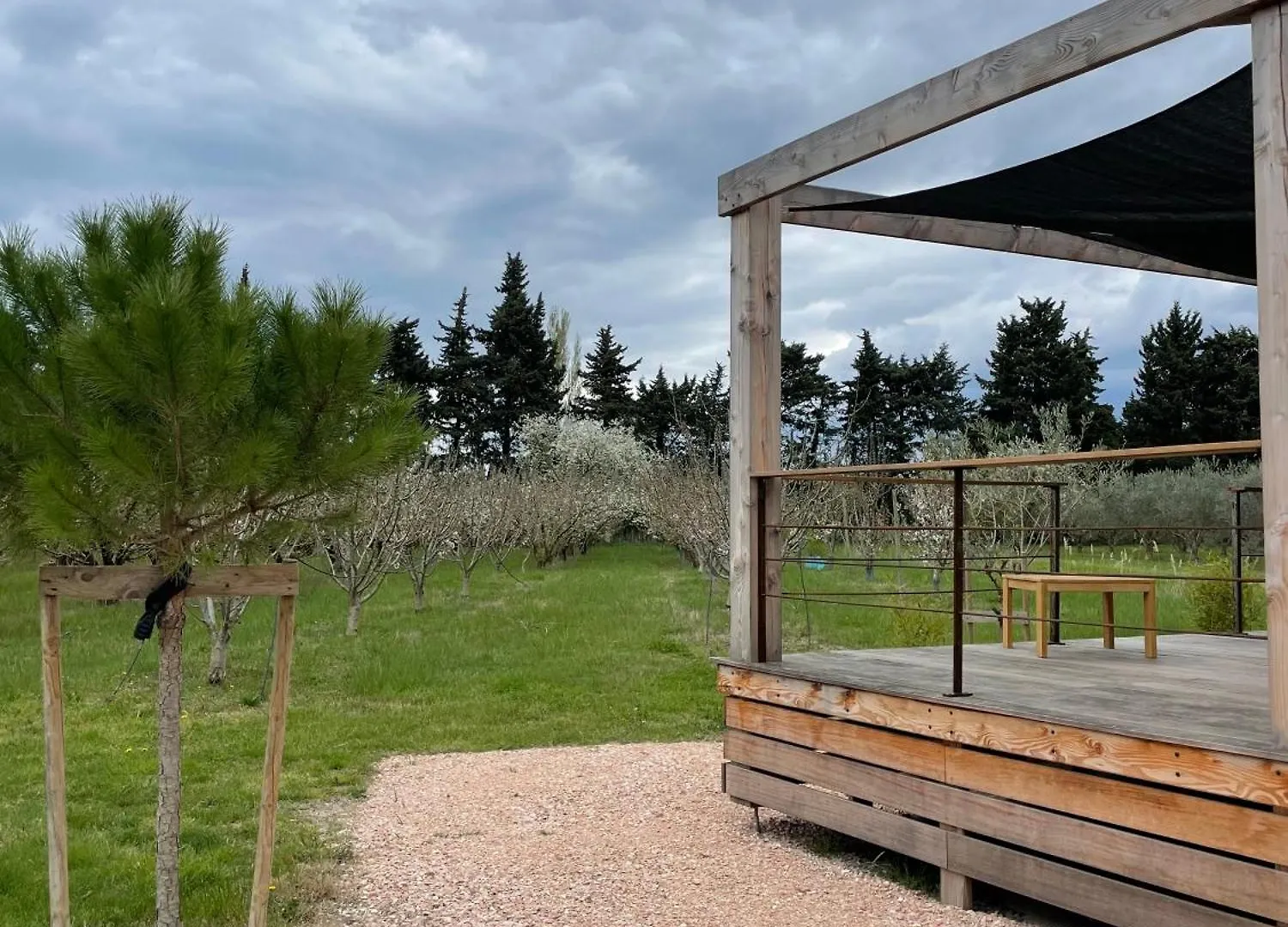 Luxury tent Tiny Housse A La Campagne Hotel Sarrians